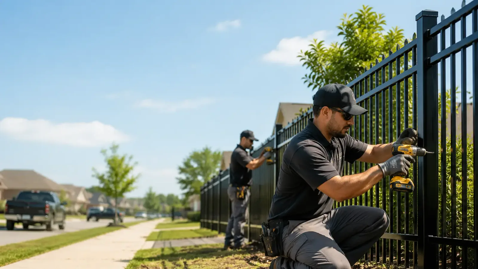 Metal Fence Installation in Deer Park, CA